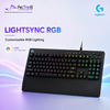 Logitech G213 RGB Gaming Keyboard Black USB Wired Keyboard for PC Gaming
