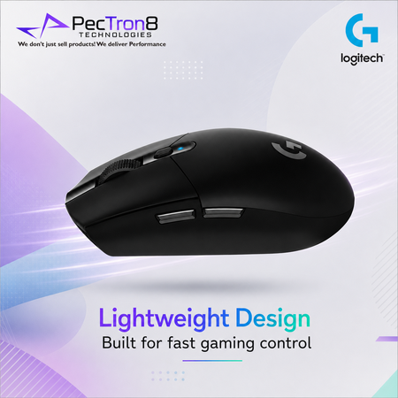 Logitech G Series G304 LIGHTSPEED Wireless Mouse – Lilac / Black / Blue / Mint
