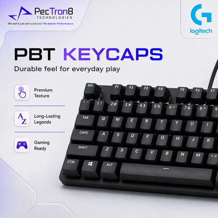 Logitech G413 TKL SE Tenkeyless Mechanical Gaming Keyboard - Black