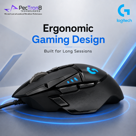 Logitech G Series G502 HERO Wired RGB Gaming Mouse - Black