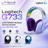 Logitech G733 LIGHTSPEED Wireless Gaming Headset with LIGHTSYNC RGB – Lilac / Black / White / Blue.
