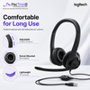 Logitech H390 USB Computer Headset Black / Rose / Off White