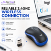 Logitech M185 Wireless Mouse 2.4GHz USB Receiver 1000 DPI 12-Month Battery