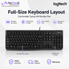 Logitech MK120 Corded Keyboard and Mouse Combo USB Plug & Play