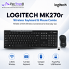 Logitech MK270r 2.4GHz Wireless Keyboard and Mouse Combo, Plug & Play, Full-Size Layout