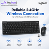 Logitech MK270r 2.4GHz Wireless Keyboard and Mouse Combo, Plug & Play, Full-Size Layout