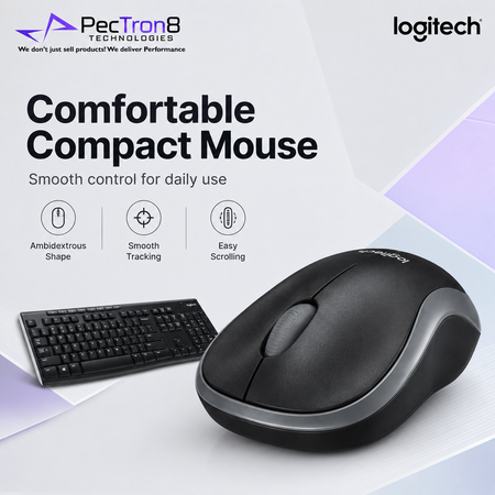 Logitech MK270r 2.4GHz Wireless Keyboard and Mouse Combo, Plug & Play, Full-Size Layout