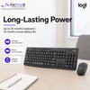 Logitech MK295 SilentTouch Wireless Keyboard Mouse Combo