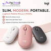 Logitech Pebble Mouse 2 M350s Slim Silent Bluetooth Wireless Mouse – Tonal Rose / Graphite / White