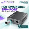 TP-Link Omada MC420L 10G Multi-Gigabit RJ45 to 10G SFP+ Media Converter – Supports 10G MiniGBIC Modules