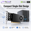 NVIDIA RTX A400 4GB GDDR6 Leadtek Professional GPU 4x mDP 1.4a Single-Slot PCIe 4.0 x8