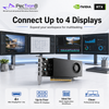 NVIDIA RTX A400 4GB GDDR6 Leadtek Professional GPU 4x mDP 1.4a Single-Slot PCIe 4.0 x8