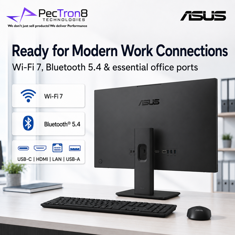 ASUS ExpertCenter P440VAK-BPCJ22X 23.8” FHD AiO PC Intel Core 5 16GB 512GB Win 11 Pro