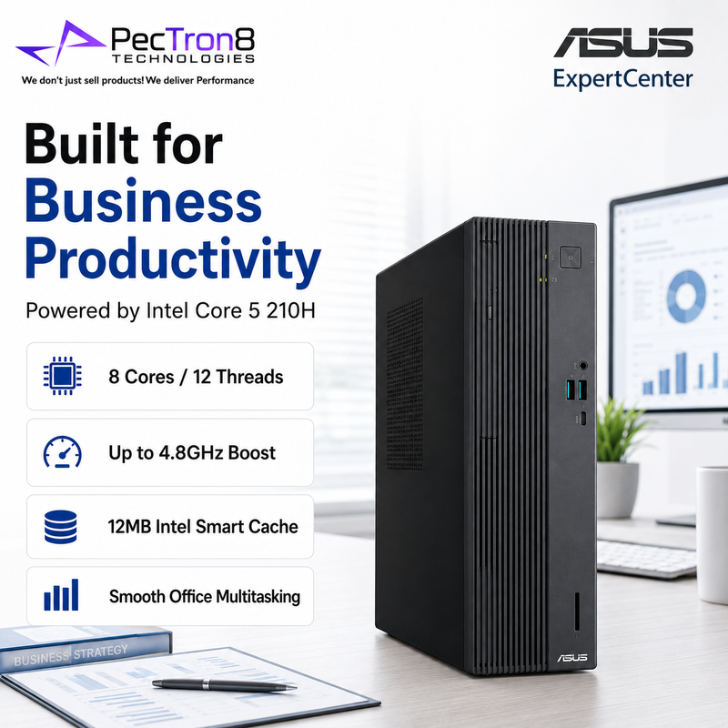 ASUS ExpertCenter P5 SFF P500SV-05210H093X | Business Desktop | Windows 11 Pro | 3 Years Warranty