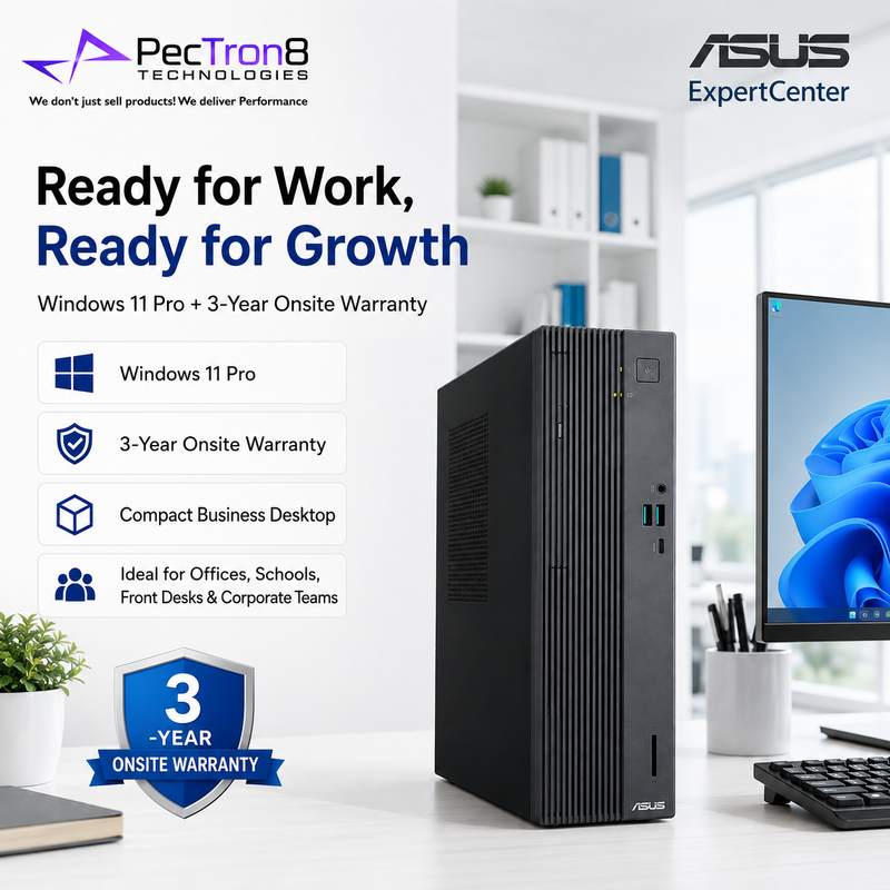 ASUS ExpertCenter P5 SFF P500SV-05210H093X | Business Desktop | Windows 11 Pro | 3 Years Warranty