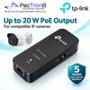 TP-Link Omada POE10E Fast Ethernet PoE+ Extender – IEEE 802.3af/at, 100 m PoE Extension, Plug & Play