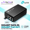 TP-Link Omada POE160S Gigabit PoE+ Injector Adapter – 30 W IEEE 802.3af/at, Plug-and-Play