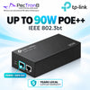 TP-Link Omada POE380S 10G PoE++ Injector Adapter – 90W IEEE 802.3bt, 10GbE, Plug & Play