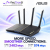 ASUS RT-AX57 AX3000 Dual Band WiFi 6 Router – AiMesh, AiProtection, Gigabit Ethernet, OFDMA, MU-MIMO