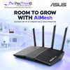 ASUS RT-AX57 AX3000 Dual Band WiFi 6 Router – AiMesh, AiProtection, Gigabit Ethernet, OFDMA, MU-MIMO