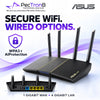 ASUS RT-AX57 AX3000 Dual Band WiFi 6 Router – AiMesh, AiProtection, Gigabit Ethernet, OFDMA, MU-MIMO