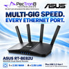 ASUS RT-BE82U BE6500 Dual-Band Wi-Fi 7 Router – Five 2.5GbE Ports, AiMesh, AiProtection Pro, USB 3.2