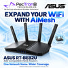 ASUS RT-BE82U BE6500 Dual-Band Wi-Fi 7 Router – Five 2.5GbE Ports, AiMesh, AiProtection Pro, USB 3.2