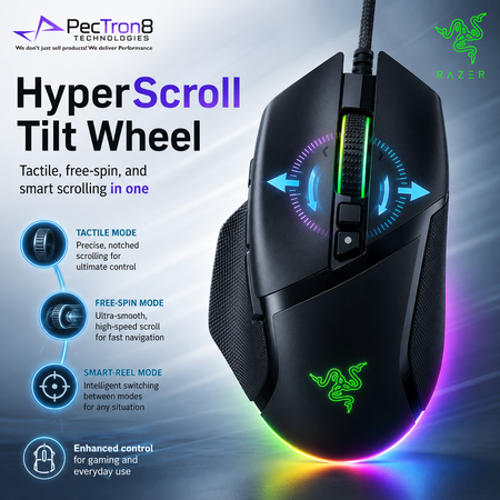 Razer Basilisk V3 35K Precision Wired Gaming Mouse for PC with Chroma RGB