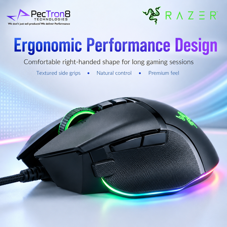 Razer Basilisk V3 35K Precision Wired Gaming Mouse for PC with Chroma RGB