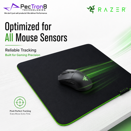 Razer Gigantus V2 Medium Gaming Mouse Mat – Black & Green