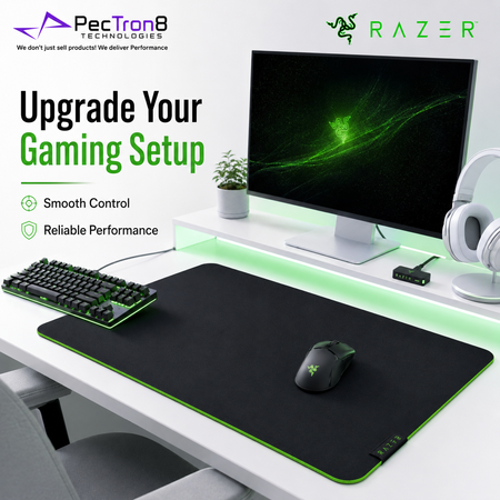 Razer Gigantus V2 Medium Gaming Mouse Mat – Black & Green