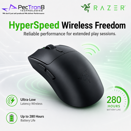 Razer Viper V3 HyperSpeed Lightweight Wireless Gaming Mouse for PC