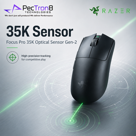 Razer Viper V3 Pro SE Symmetrical Wireless Gaming Mouse, 54g Ultra-Lightweight - Black