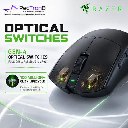 Razer Viper V4 Pro Wireless Esports Gaming Mouse Black / White Edition