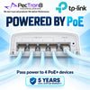 TP-Link Omada SG2005P-PD 5-Port Gigabit Smart Switch with 1-Port PoE++ In & 4-Port PoE+ Out – Managed, Fanless, Omada SDN