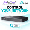 TP-Link Omada SG2008P 8-Port Gigabit Smart Switch with 4-Port PoE+ – 62W PoE Budget, Layer 2 Managed, Omada SDN