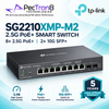 TP-Link Omada SG2210XMP-M2 8-Port 2.5G PoE+ L2+ Managed Switch – 2×10G SFP+, 160W PoE