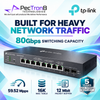 TP-Link Omada SG2210XMP-M2 8-Port 2.5G PoE+ L2+ Managed Switch – 2×10G SFP+, 160W PoE