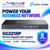 TP-Link Omada SG2218P 18-Port Gigabit Smart Switch with 16-Port PoE+ – 150W PoE Budget, Omada SDN, Layer 2 Managed