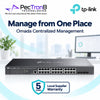 TP-Link Omada SG3428 24-Port Gigabit L2+ Managed Switch with 4 SFP Slots, Omada SDN Cloud Management, Static Routing