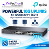 TP-Link Omada SG3428X 24-Port Gigabit L2+ Managed Switch with 4×10G SFP+ Slots, Omada SDN, Static Routing, IPv6