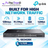TP-Link Omada SG3428X 24-Port Gigabit L2+ Managed Switch with 4×10G SFP+ Slots, Omada SDN, Static Routing, IPv6