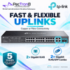 TP-Link Omada SL2428P 24-Port Smart PoE+ Switch with 4 Gigabit Uplink Ports, 250 W PoE Budget, Omada SDN Cloud Management