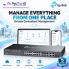TP-Link Omada SL2428P 24-Port Smart PoE+ Switch with 4 Gigabit Uplink Ports, 250 W PoE Budget, Omada SDN Cloud Management