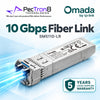 TP-Link Omada SM5110-LR 10GBase-LR SFP+ LC Transceiver – 10Gbps Single-Mode Fiber Module, 10km Reach