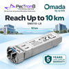 TP-Link Omada SM5110-LR 10GBase-LR SFP+ LC Transceiver – 10Gbps Single-Mode Fiber Module, 10km Reach