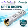 TP-Link Omada SM5310-T 10GBASE-T RJ45 SFP+ Module – 10G Copper Transceiver, Multi-Gig Ethernet, Hot Swappable