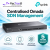 TP-Link Omada SX3016F 16-Port 10GE SFP+ L2+ Managed Switch – 320 Gbps, Static Routing, Omada SDN Cloud Management