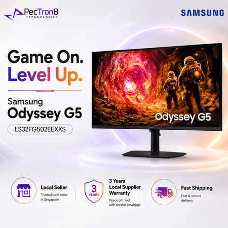 Samsung LS32FG502EEXXS Odyssey G5 G50F 32" QHD 180Hz Gaming Monitor