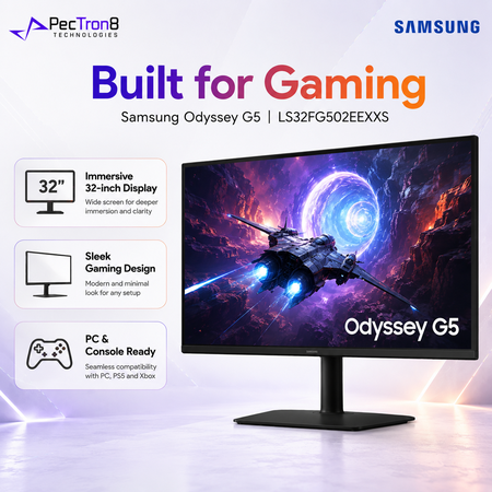 Samsung LS32FG502EEXXS Odyssey G5 G50F 32" QHD 180Hz Gaming Monitor